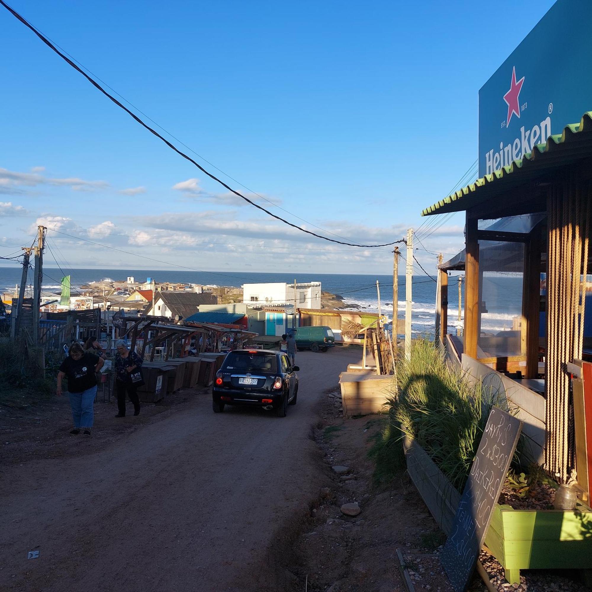 Posada Mar Azul Con Jacuzzi Bed & Breakfast Punta Del Diablo Exterior photo